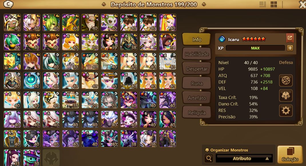 4 LDS [LUCIFER+DARK ARAGORN+PATER+SALAH] J1 MUITA RUNA / 200+ MOBS / 29K CRISTAL