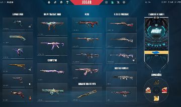 CONTA VALORANT MAIS DE 2K GASTOS, CHAMPIONS 2025, ASCENDENTE 2, MUITAS SKINS E +