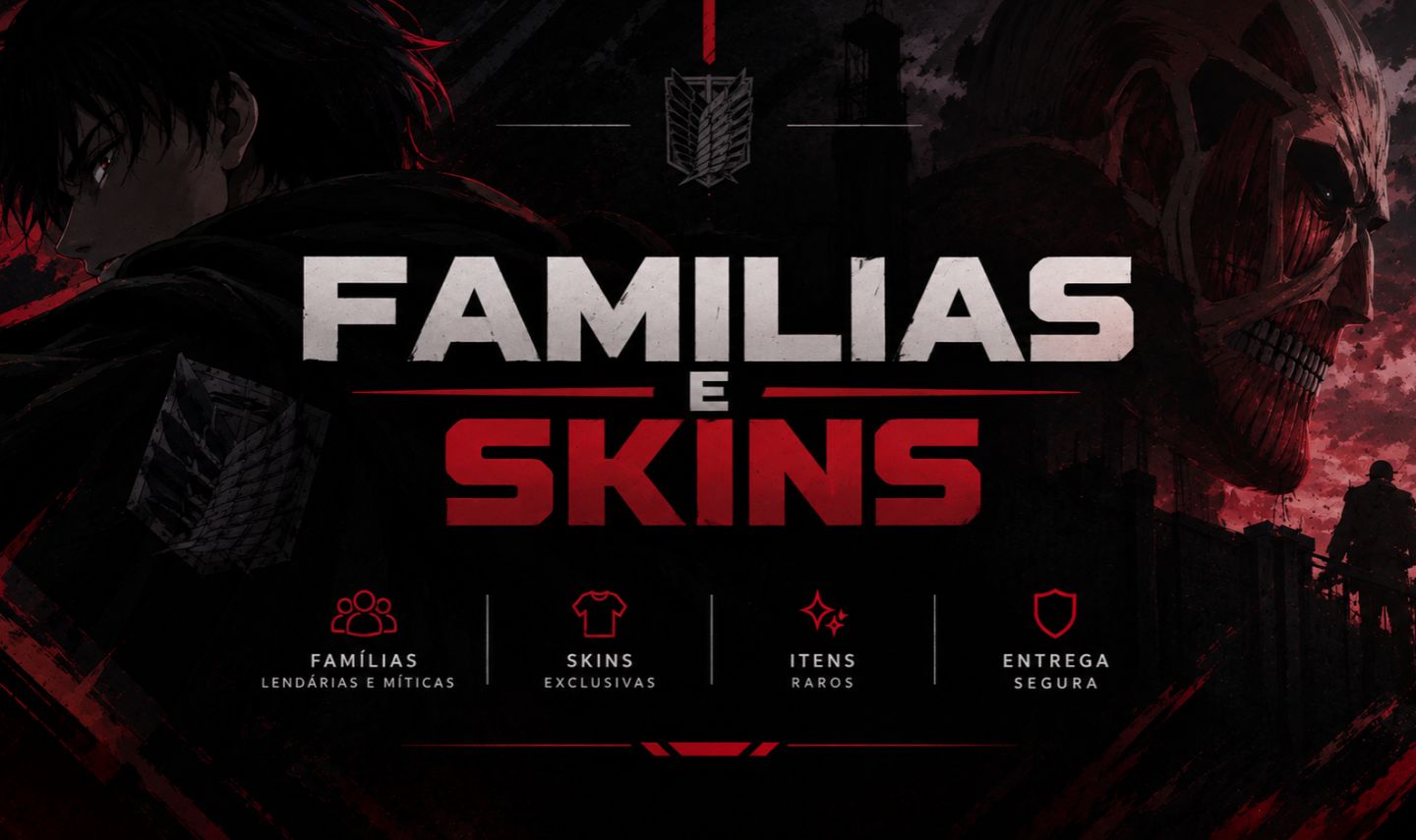 [AOTR] O MENOR PREÇO | Famílias, Skins, Scrolls, Chaves, Soros e Shards