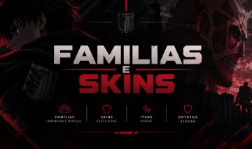 [AOTR] O MENOR PREÇO | Famílias, Skins, Scrolls, Chaves, Soros e Shards