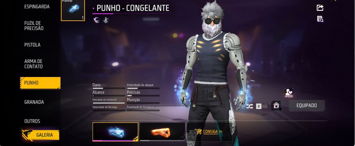 CONTA DE FF PRIME 6 FULL GEMADA MUITO RARA