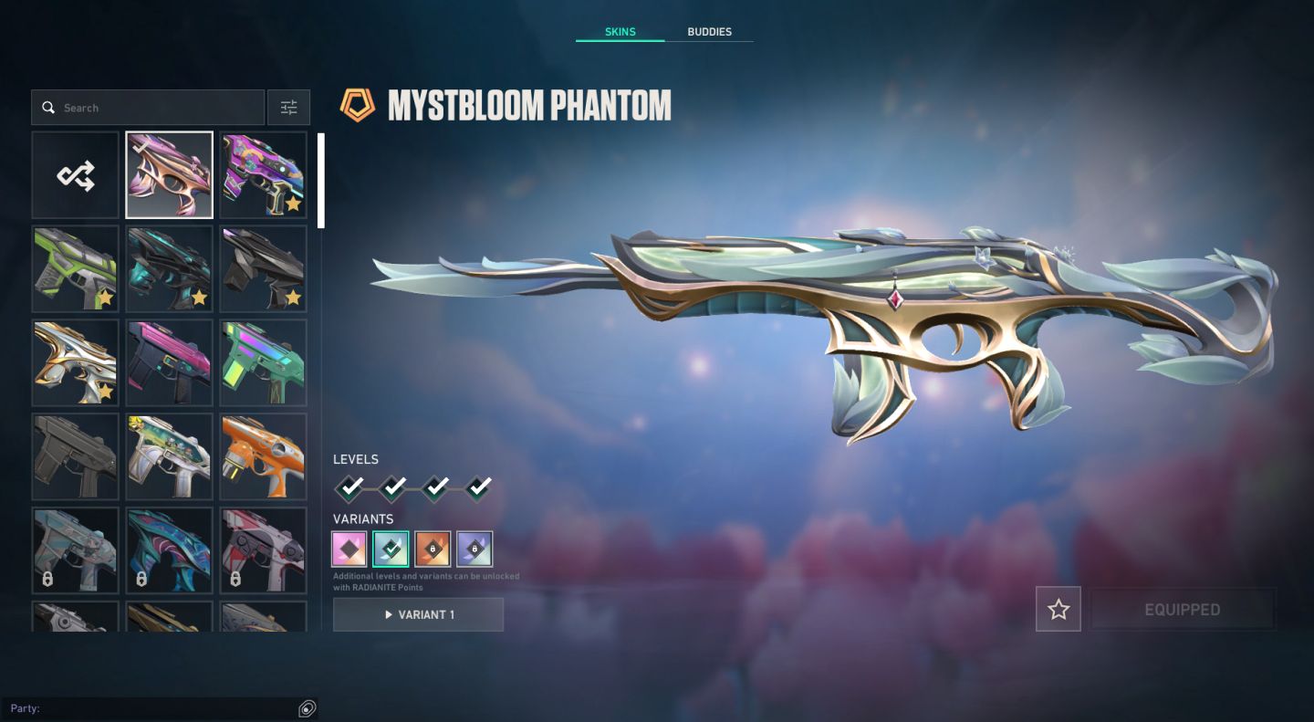 Conta Valorant - Diversas Skins - Chaveiro Immortal