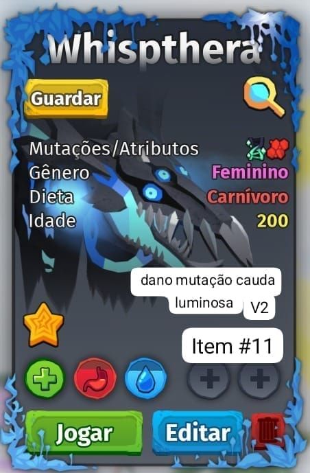 [LOJA DE SLOTS ] Creatures of Sonaria V5 - Traços Máximos & Raros