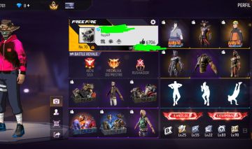 Conta free fire com stempunk
