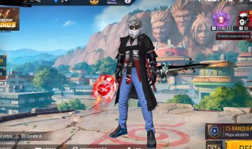 Conta de Free Fire com Sombra Roxa + Hypado e Várias outras roupas