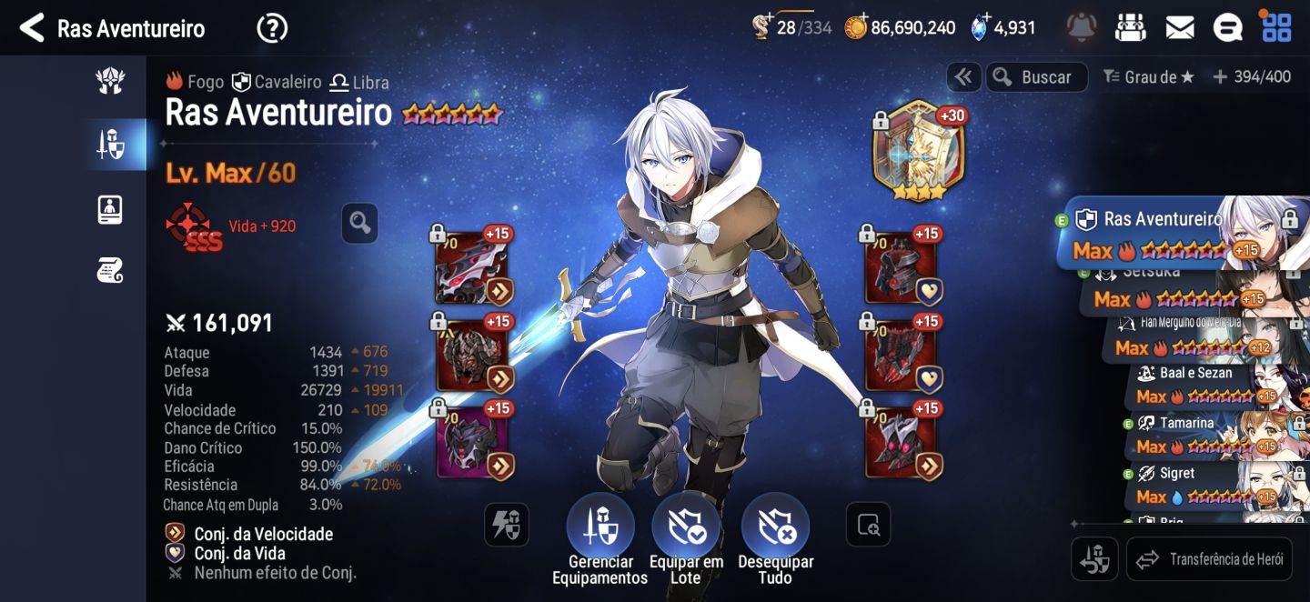 Conta com Nova Fumyr + 15 MLS + Salome