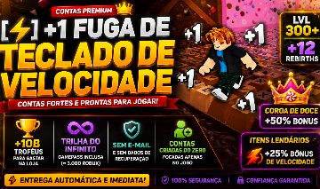 CONTAS / +1 Speed Keyboard Escape +1 Fuga de Teclado de Velocidade