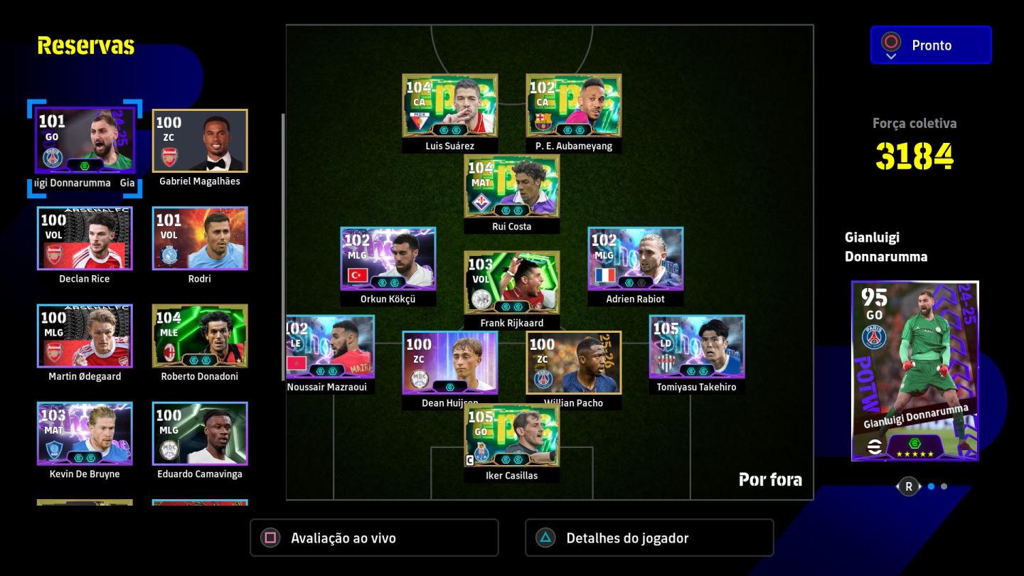 VENDE-SE CONTA eFOOTBALL PS4/PS5