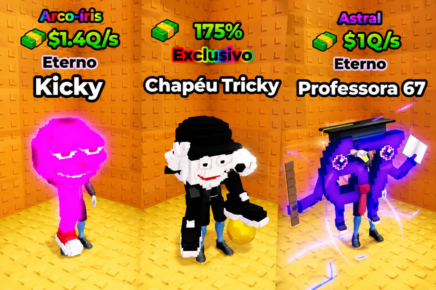Chute um Bloco da Sorte (Quick a lucky block)