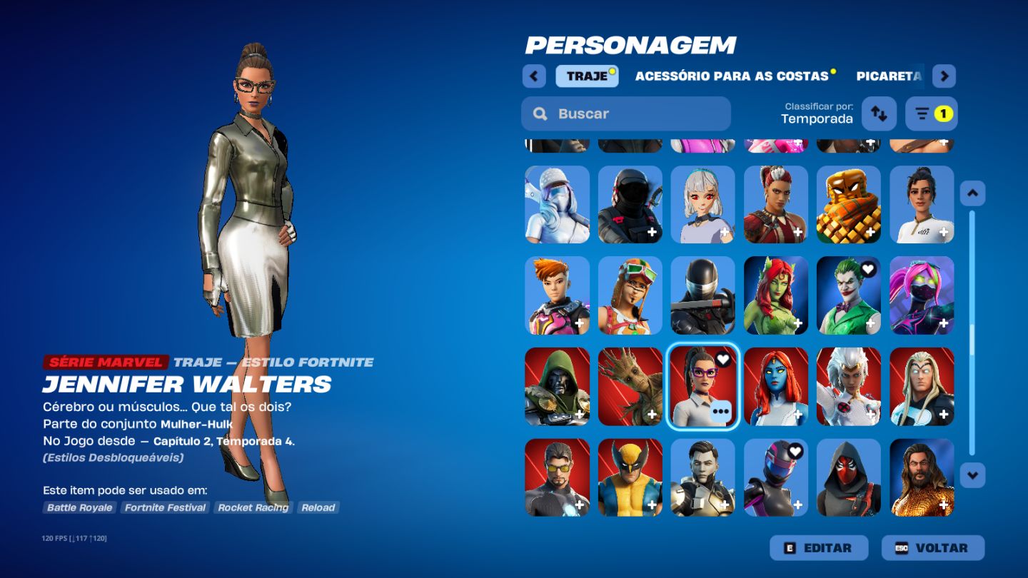 CONTA FORTNITE ANTIGO DESDE CAPITULO 1 TEMPORADA 3