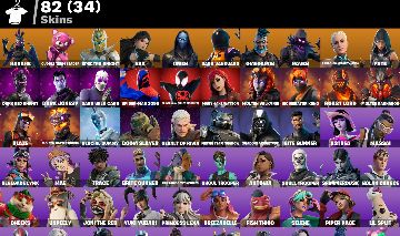 Conta Fortnite 82 skins conta segura