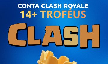 Conta Clash Royale 14k+ (troféus) 5929 (gemas) TODAS as cartas liberadas!
