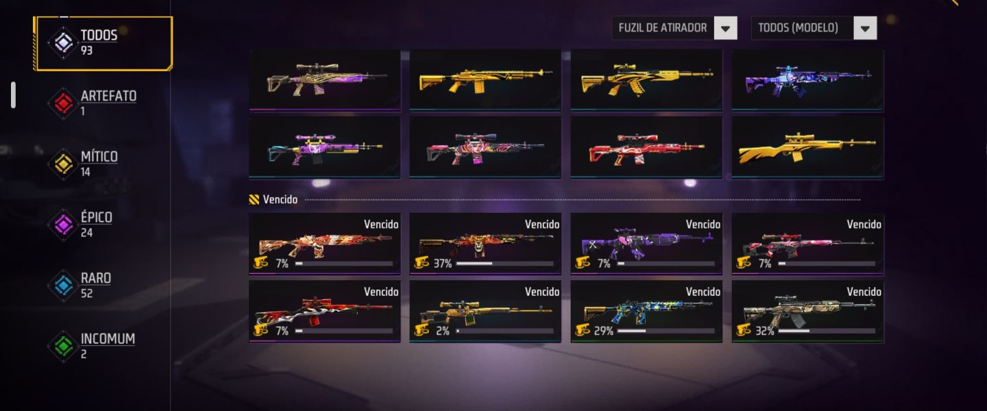 CONTA | FREE FIRE | ANTIGA