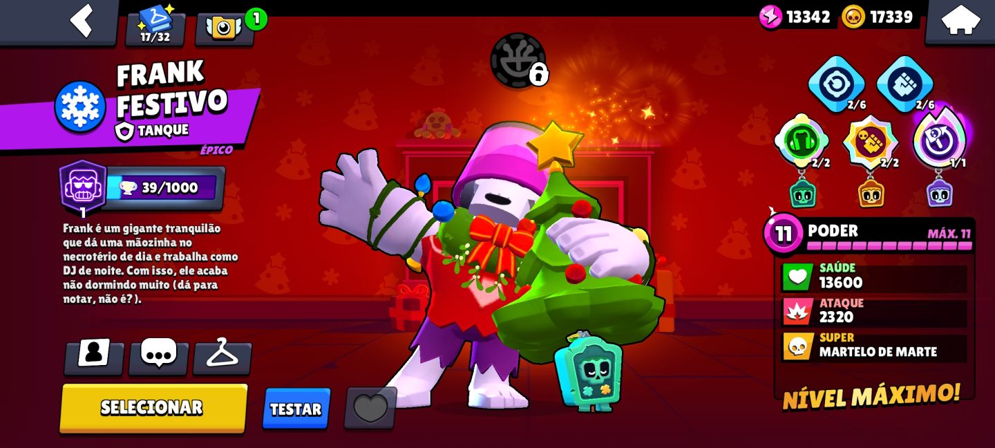 CONTA BRAWL STARS 31K DE TROFÉUS LOTADA DE SKIN