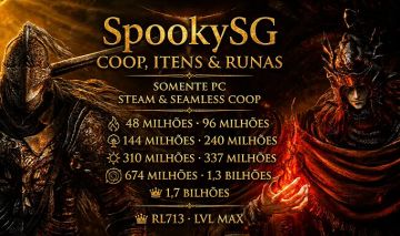 ELDEN RING - RUNAS, ITENS & AJUDA EM COOP - PC ( STEAM & SEAMLESSCOOP )