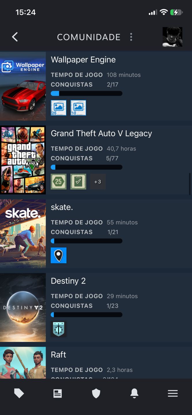 Conta Steam Nível 16 | EA FC 26 + GTA V + RDR 2 + Detroit + 45 Jogos