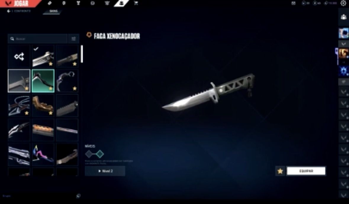 Conta Valorant ascendente mais de 9 skins de vandal e faca vct e karambit saq