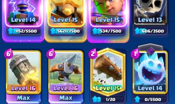 CONTA CLASH ROYALE 12K