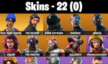 CONTA FORTNITE COM SEASON 3 FULL, OMEGA, TUBARÃO-MAKO E 1.000 V-BUCKS!