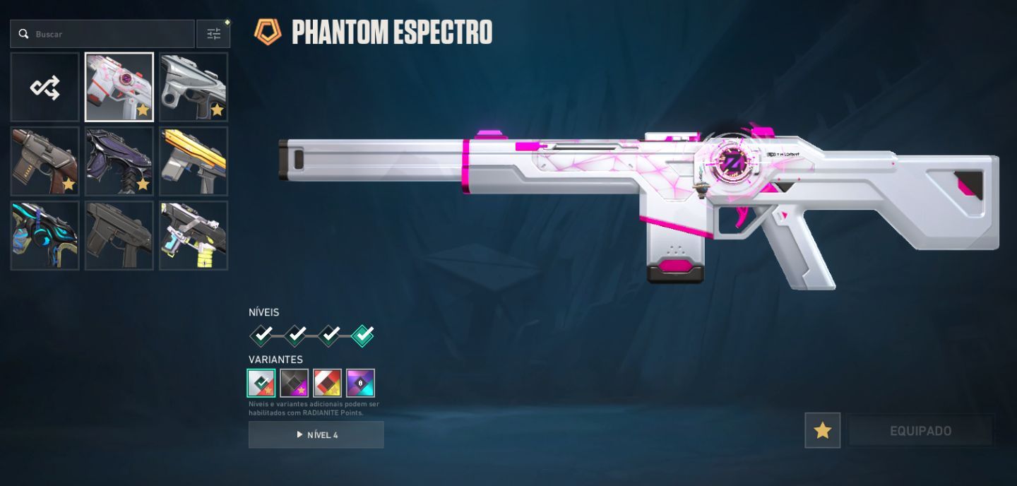 Conta Valorant com Skins - Lvl 82 - + de MIL REAIS GASTOS - Pacote champions 26