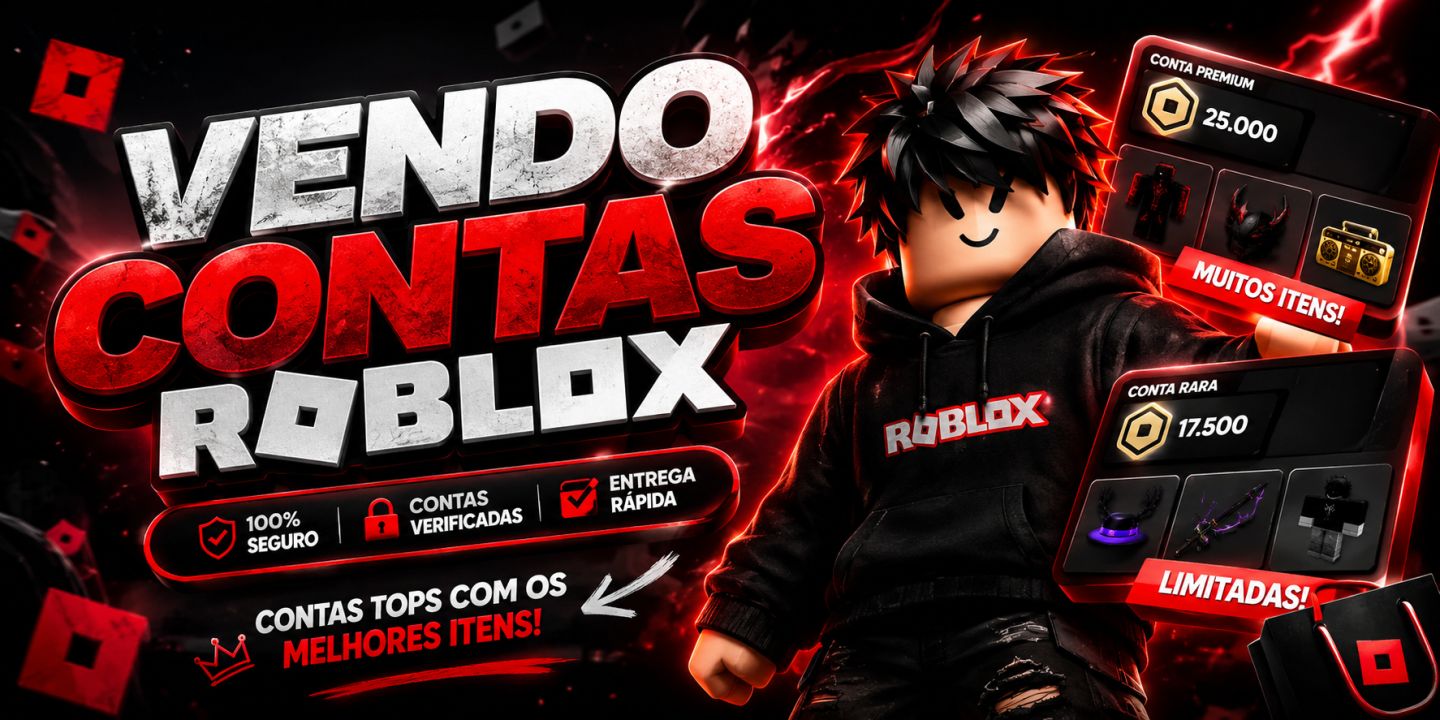CONTAS SUPER CONSERVADAS NO ROBLOX