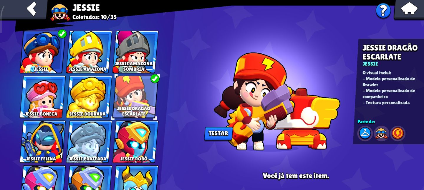 Conta Brawl Stars e Clash Royale Top, 24K Brawl, e 11K Clash.