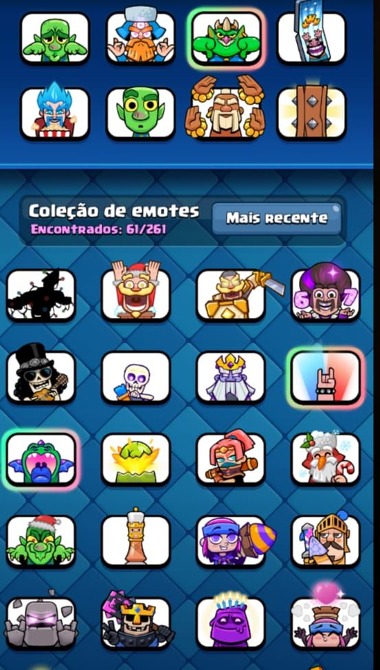 CONTA CLASH ROYALE UPADISSIMA