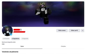 Conta Korblox com mais de 50K de Robux gastos e Fractured Domino Crown