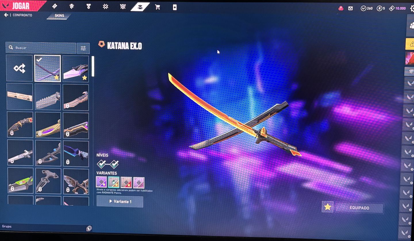 VALORANT LVL 33 | SEM ELO | BUTTERFLY SINGULARIDADE + EX.O + KURONAMI | ORIGINAL