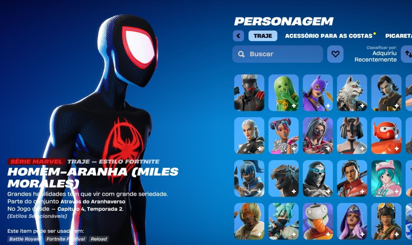 Conta de Fortnite com 95 Skins | Wolverine | Promoção!