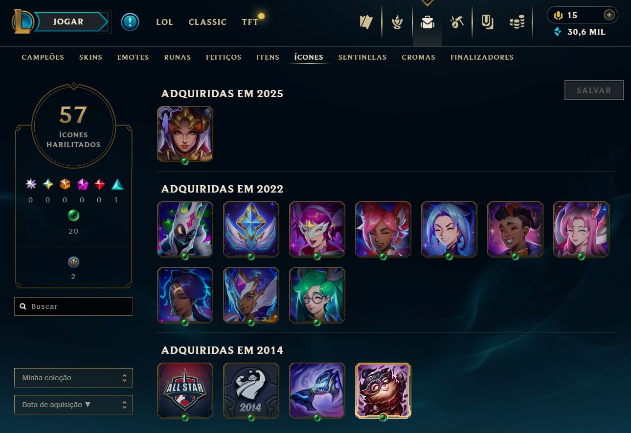 Conta lol de 2014 nivel 30 / Ranqueadas já liberadas / league of legends
