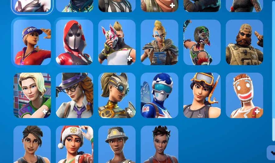 Fortnite conta og Minty