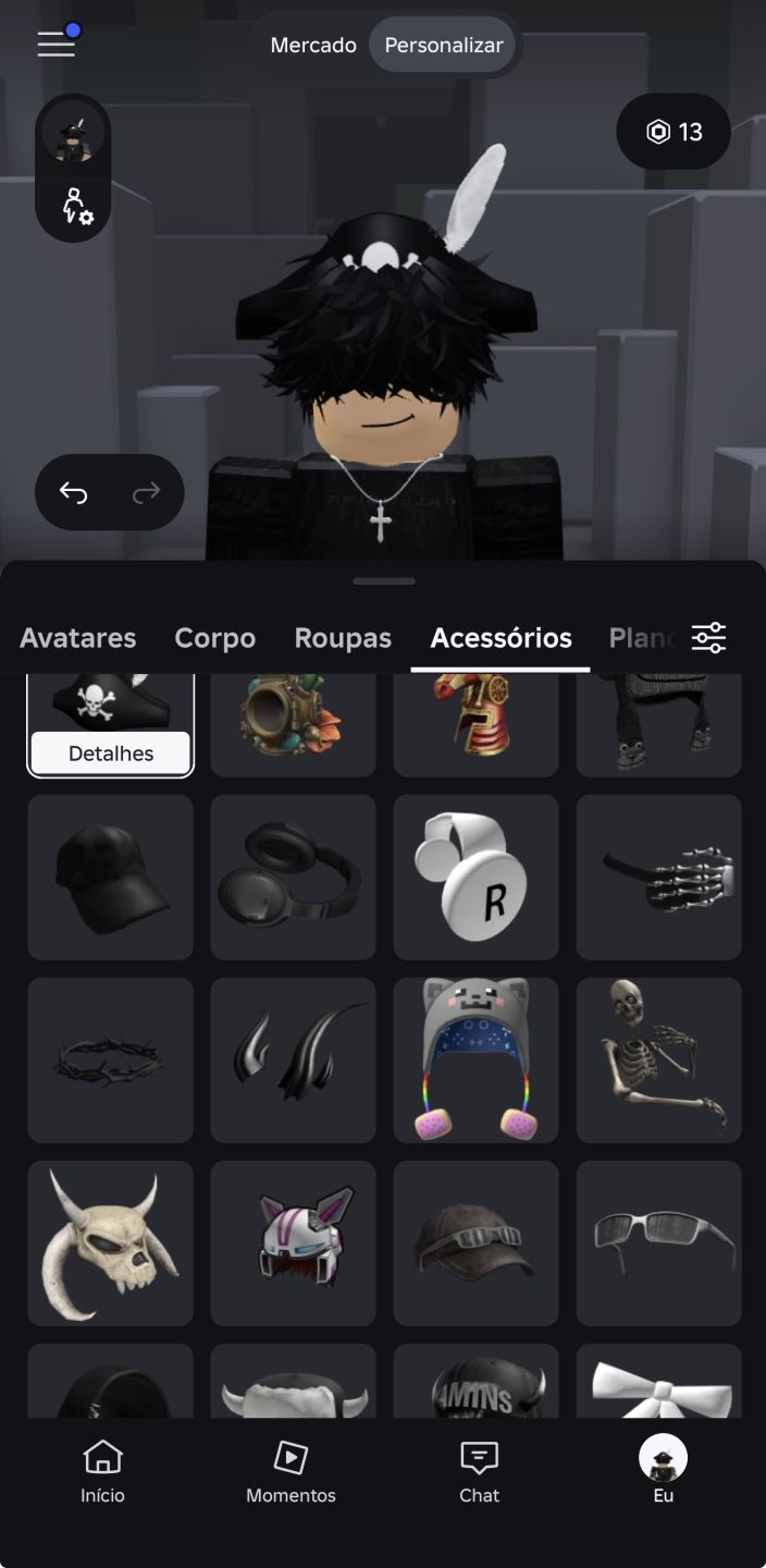 Conta de roblox com mais de 54k gastos em skins e passes, upada no blox fruits