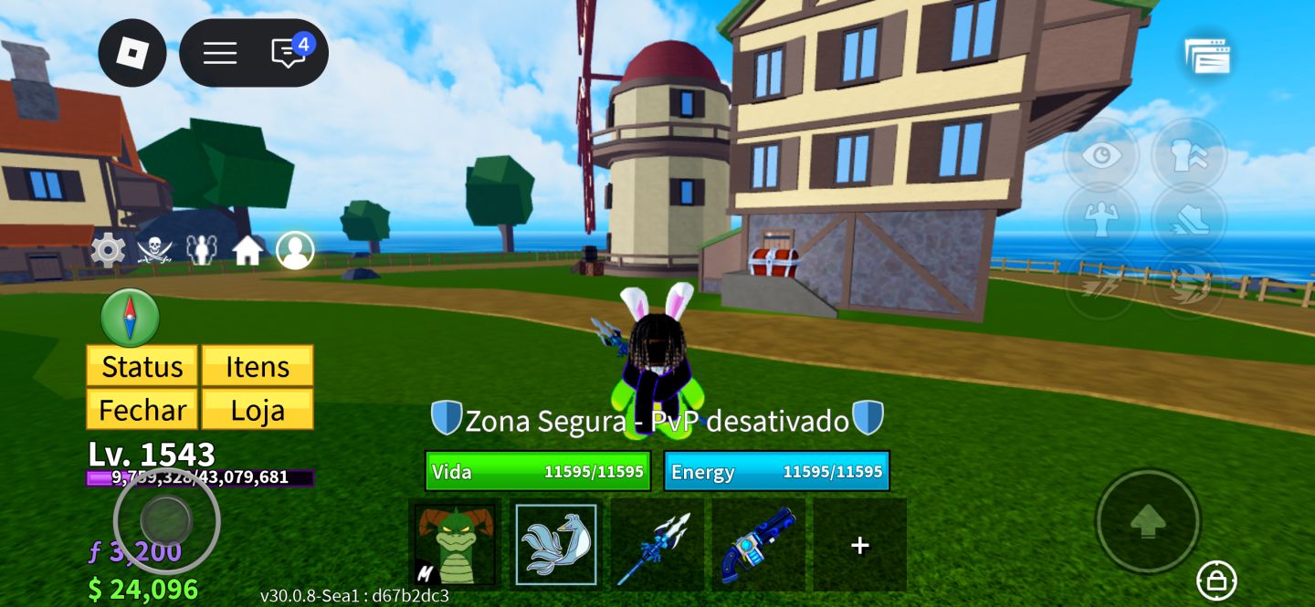 Conta de Roblox desde 2022