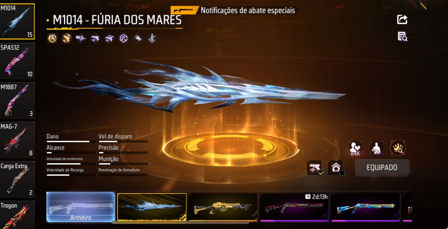 Conta FF PRIME 8 full F/M