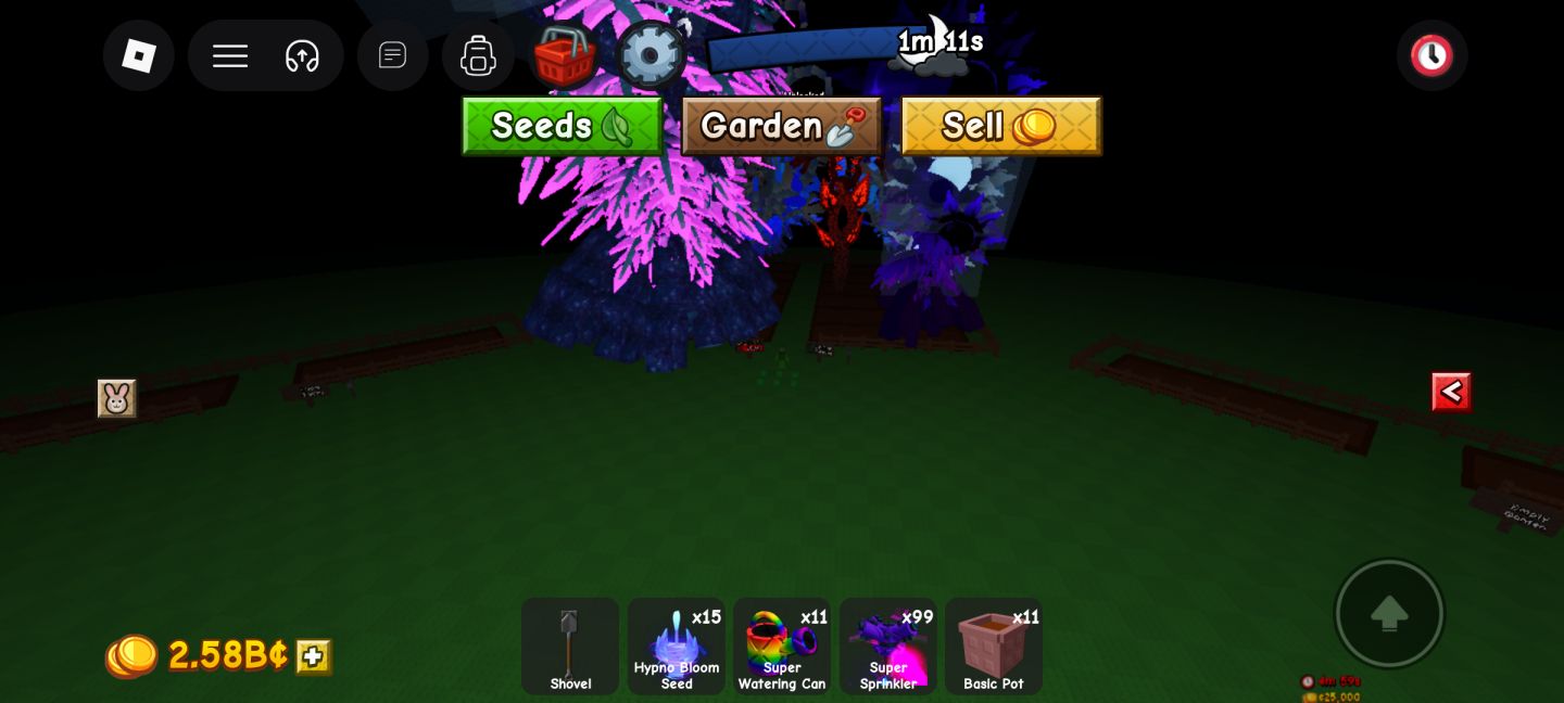 Conta Roblox básica , Focada em Grow a Garden 2