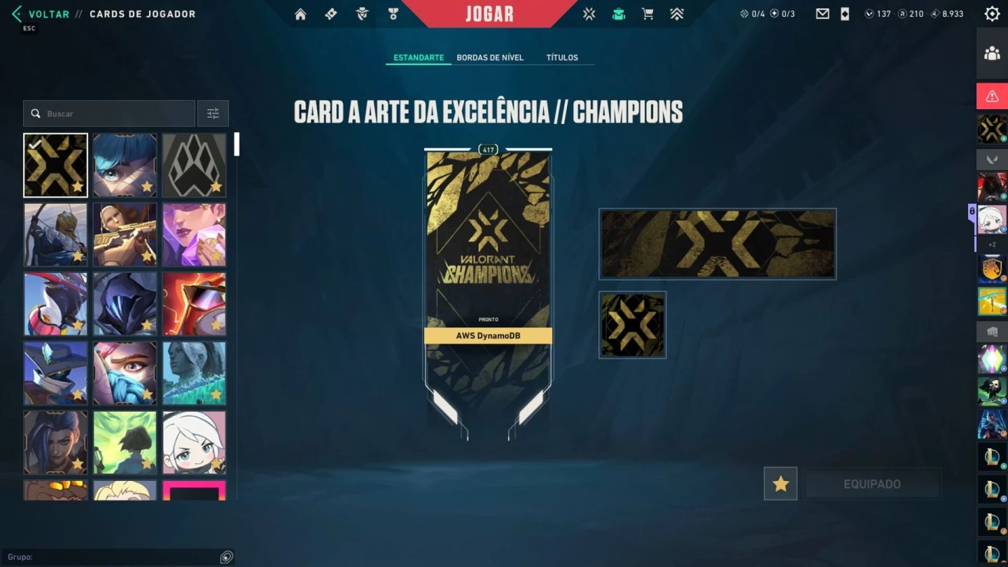 Conta Radiante Ato 25a6 com Pacote Champions 2023/Vandal Arcane/+100 Skins Raras