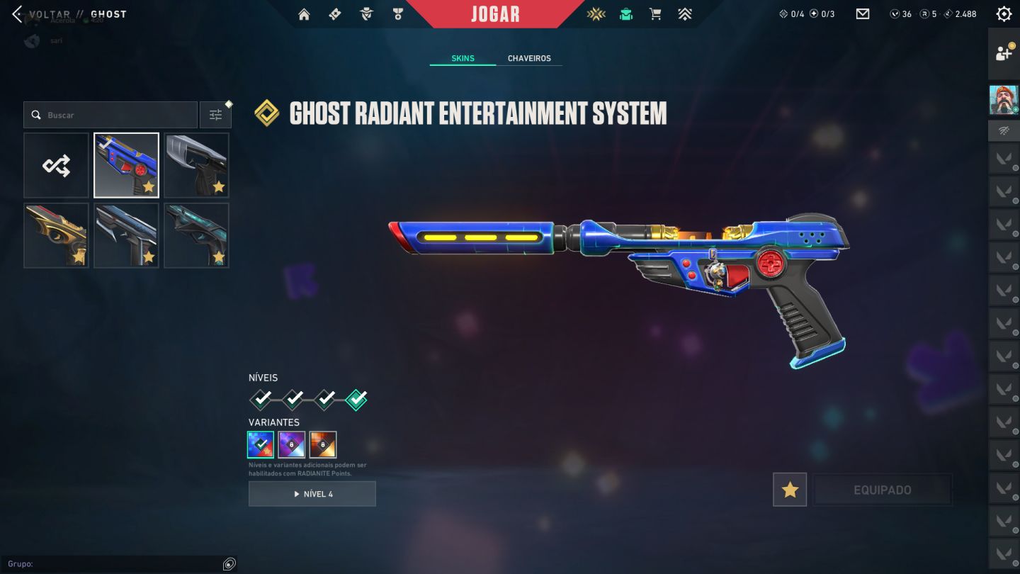 CONTA VALORANT COM TODAS SKINS FULL ACESSO 4K GASTOS