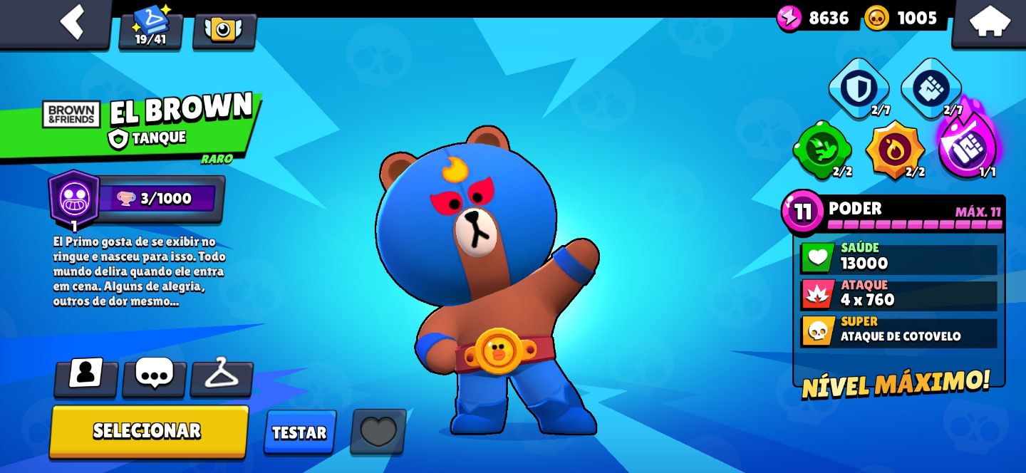 CONTA BRAWL STARS ANTIGA 17K TROFÉUS | 52 BRAWLERS| 150+ SKINS | ACESSO COMPLETO