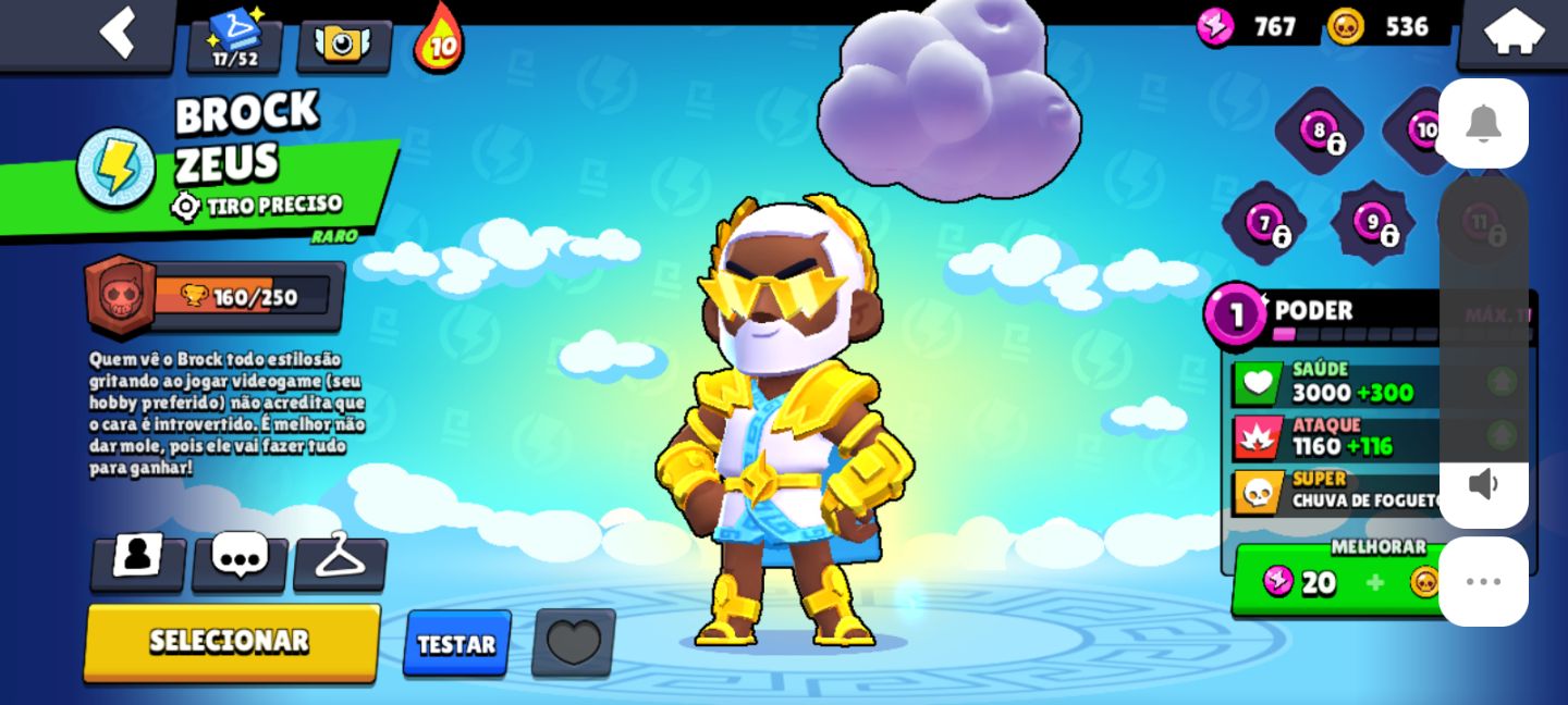 CONTA BRAWL STARS