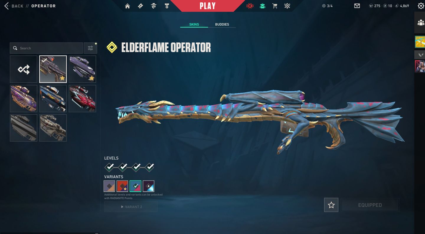 CONTA DE VALORANT COM 3K GASTOS LVL 259