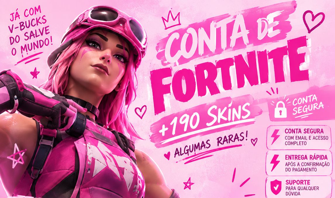 Conta Fundador Fortnite 193 Skins