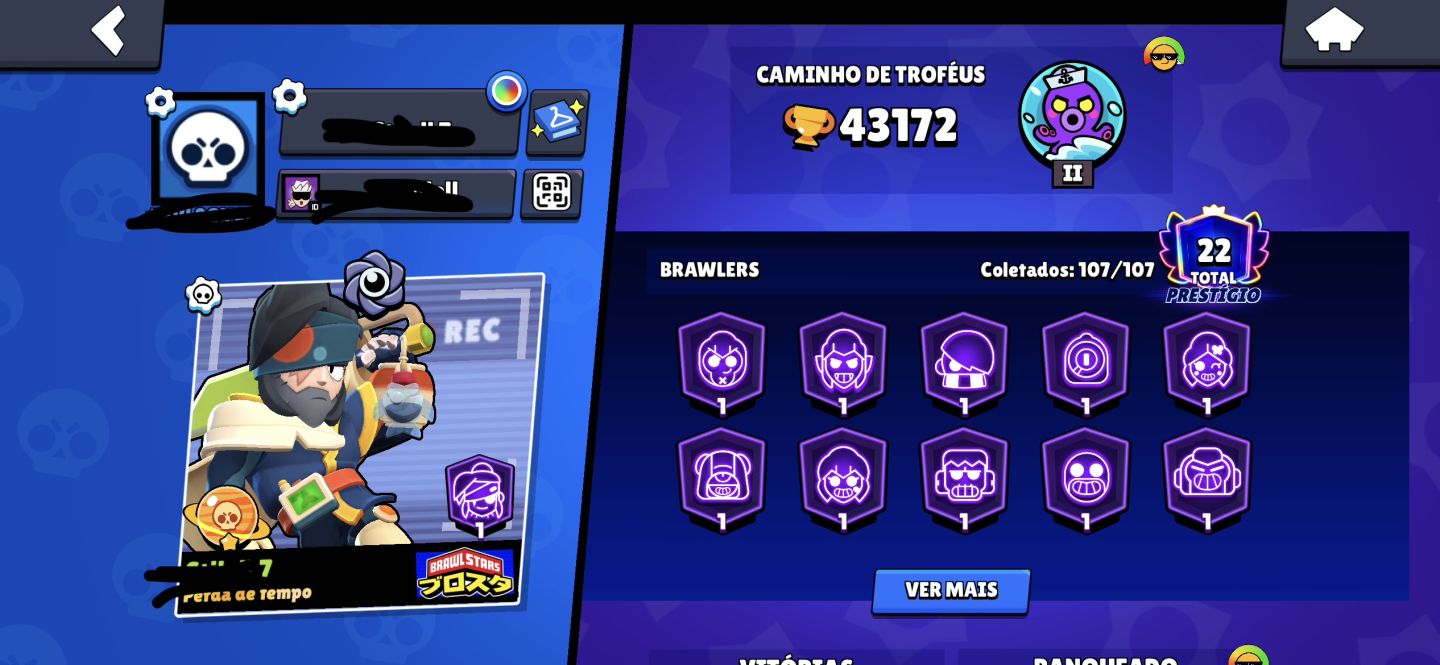 A melhor conta Supercell ID, ambas full a mais completa para você