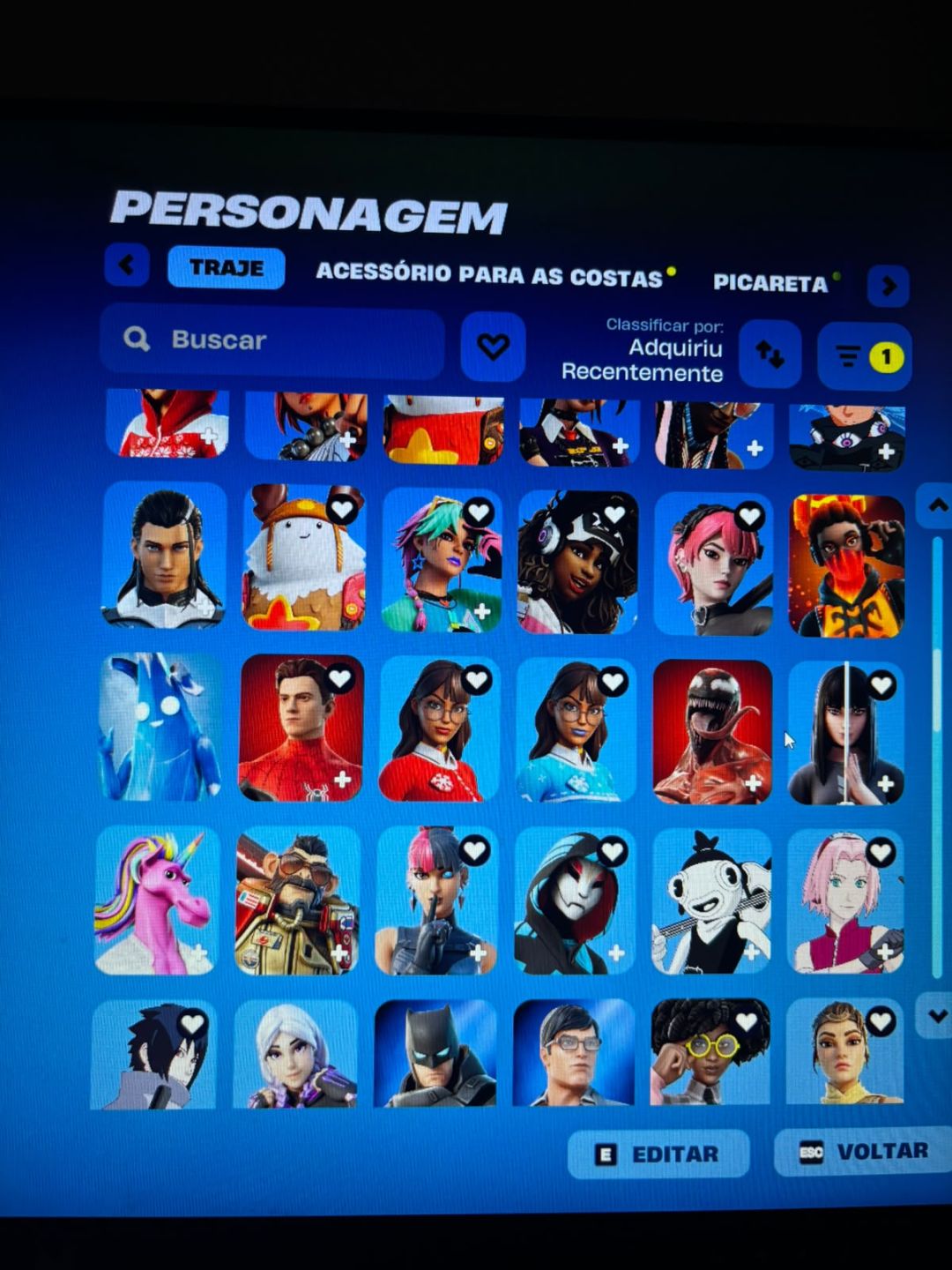 Conta de fortnite com wildcat e diversas raridades
