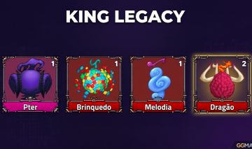 Frutas fisicas - Roblox - King legacy