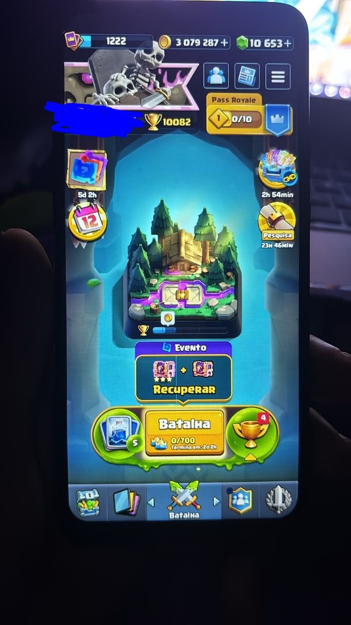 Promoção de conta a melhor do clash royale aceito ofertas