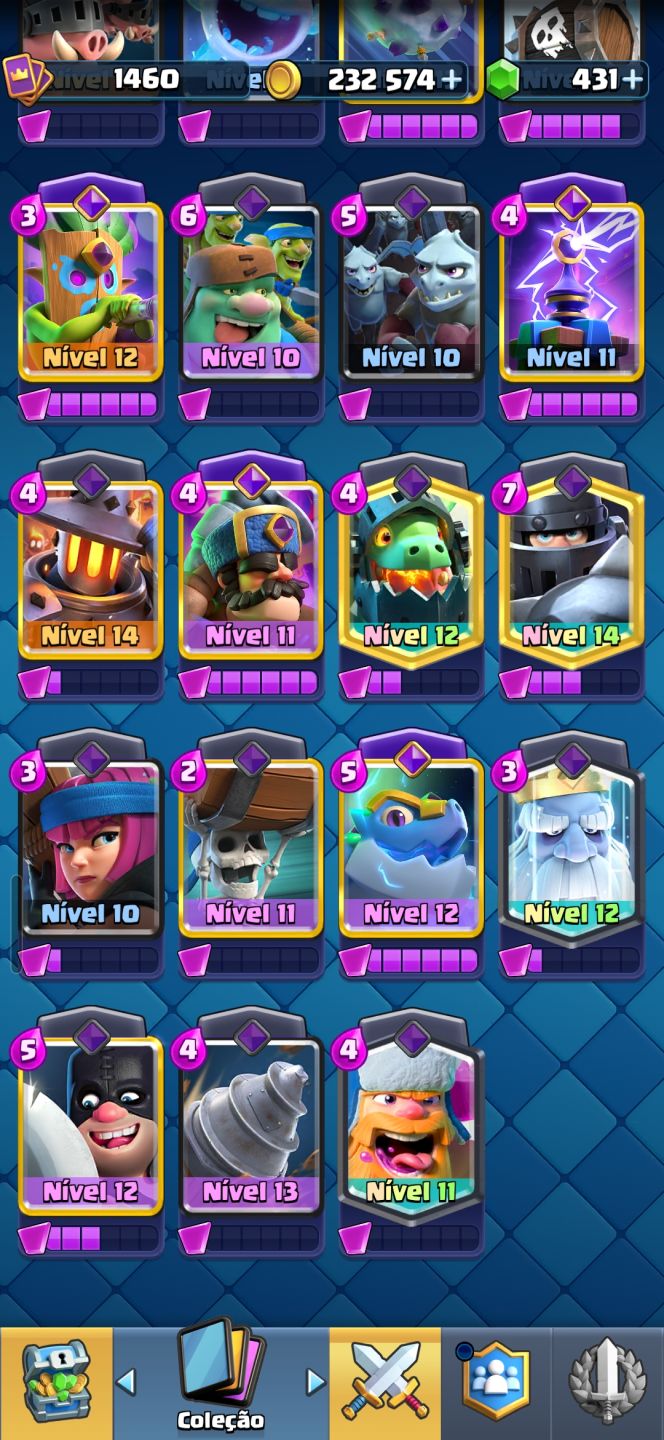 COMBO DE CONTAS CLASH ROYALE + BRAWL STARS