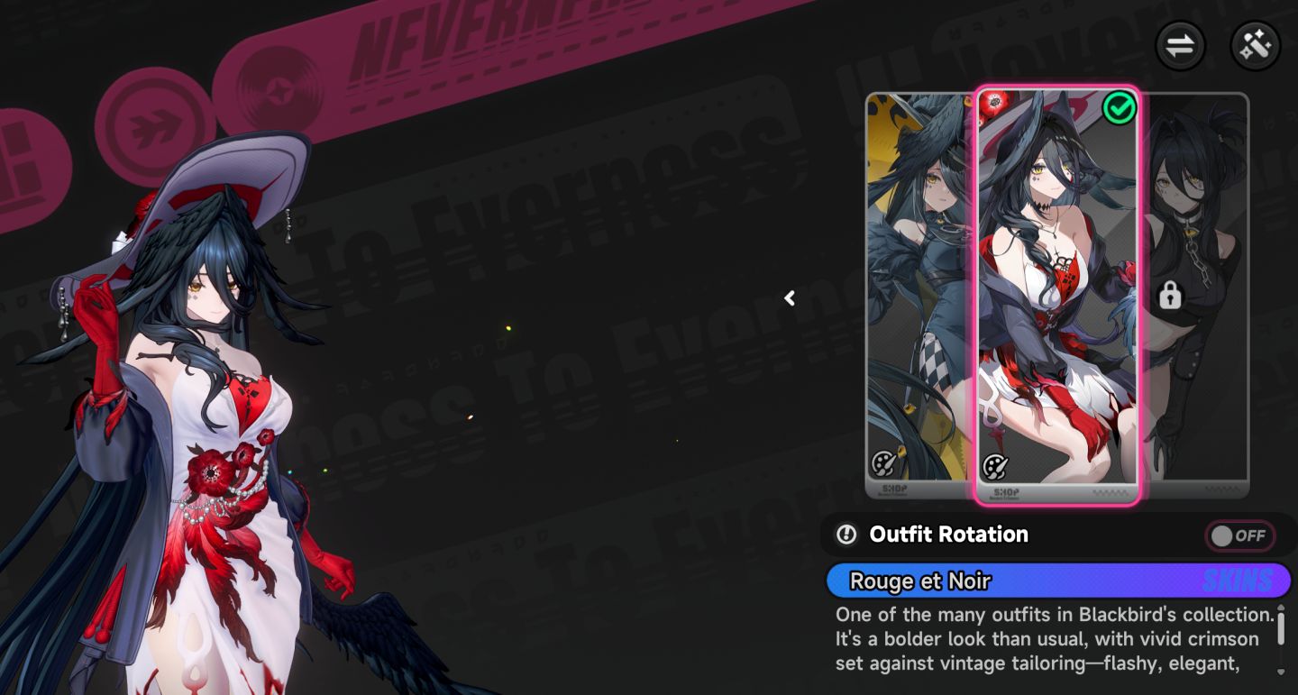 BlackBird com SKIN + Glider + 1 seletor disponivel