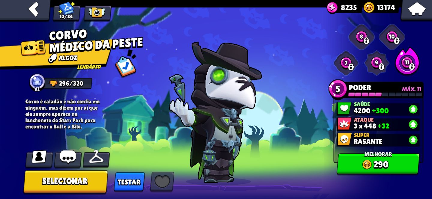 Brawl Stars | 61 Brawlers, 17000 Trophies, 2018Account