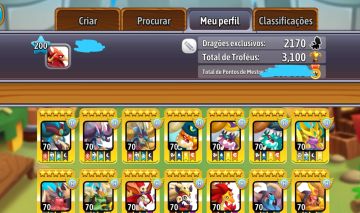 UMA DAS MELHORES CONTAS DE DRAGON CITY!!!